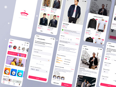 Fashion Retail Experience : UI UX Case Study clothing fashion online shopping retail user experience ux