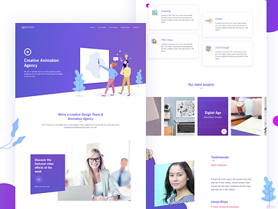 landing page