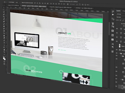 WIP: Solo Landing Page app best shot creative dribbble illustration landing landing page page solo template