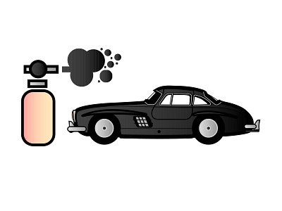 Mercedes-Benz Icons illustration ui vector art