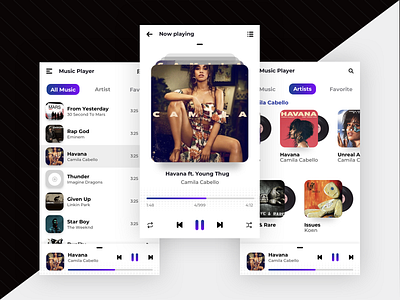 24bit Player design graphic design mobile application mobile ui music player ui ui design ux ux design web design