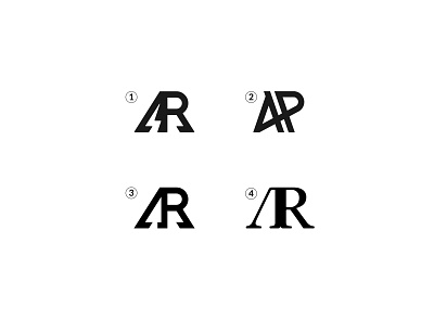 AR Logotype arlogo artwork branding design logo logo mark logobrand logobranding logodesign logodesigner typography vector