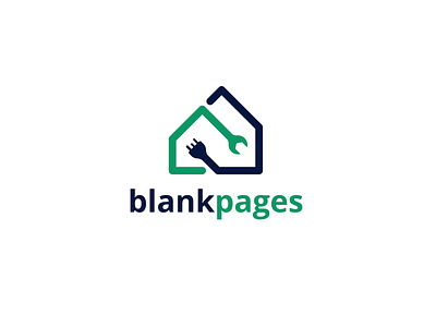 Blank Pages Logo branding icon logo vector