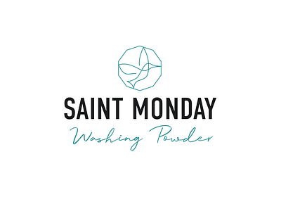 Saint Monday branding design logo vector