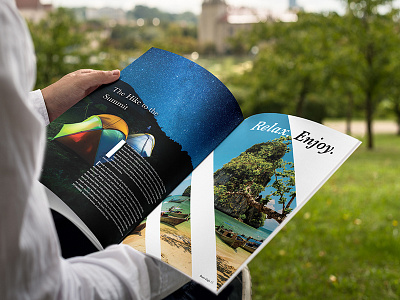 Buen Viaje Ad 1 graphic design indesign magazine photoshop portfolio publication