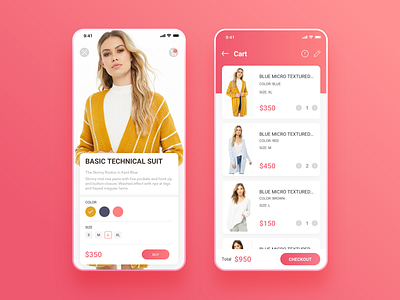 E Commerce app UI 2