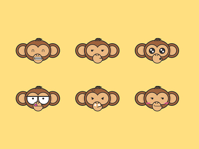 M for Monkee animation app behance branding brown character character design colors design design art graphic graphicdesign illustration illustrator monkey photoshop vectors