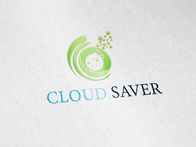 Cloud Saver Logo adobe branding car design icon identity logo logos prod vector