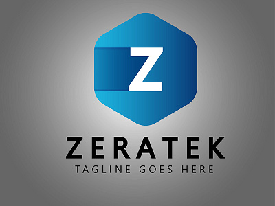 Cubical Z Letter Logo