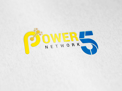 Power Network Logo branding card creative logo design flyer illustration letter logo network power power button typography ui ux vector