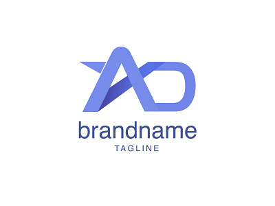 AD Logo ad ad logo adobe animation branding creative cunning design house icon illustration letter logo logomark photography symbol typography typography design vector