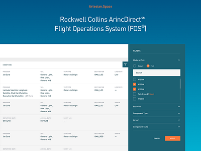 ARINCDirect Flight Operations System (FOS®) branding design icon landing landing page mobile mobile app mobile app design startup tablet app tablet design typography ui ux web website