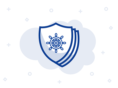 Stackedbadges branding custom icon icon illustration illustrator security shield svg ui vector