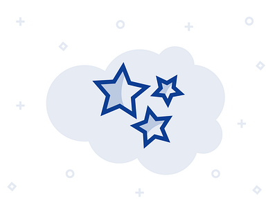 Stars Icon animation branding custom icon design icon illustration illustrator logo svg typography ui ux vector web