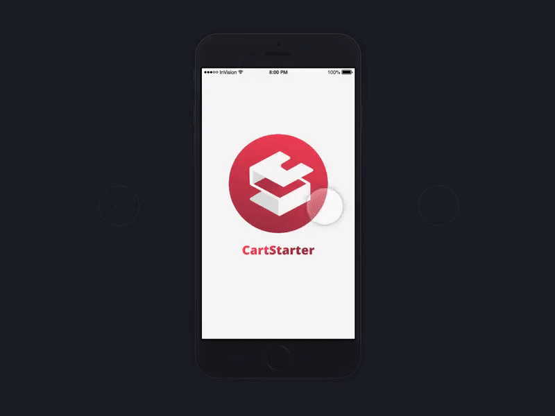 Cart Starter App app ui ux