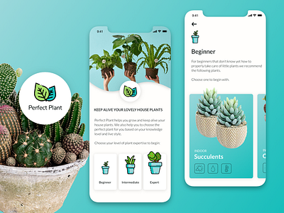 Perfect Plant App Idea app design application mobile app design mobile ui planting plants ui uidesign