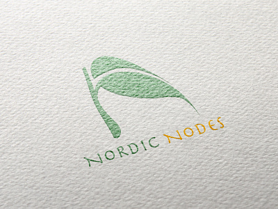 Nordic Nodes Final Logo brand branding design clothing illustrator logo logo brand logo design logo design branding logo designer logotype organic clothing