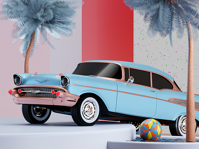 Chevy Bel Air Surreal Design