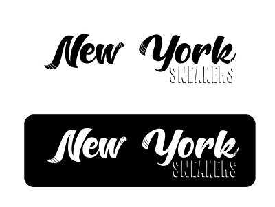 New York Sneakers brand brand identity branding design logo logo design logotype new york new york logo sketch