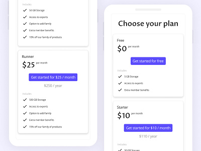 Price Tiers