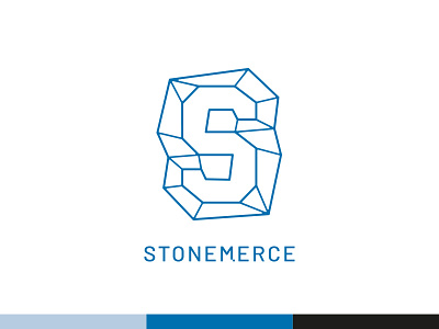 Stonemerce branding lettering line art logo logo design logodesign logomark logos logotype minimal modern logo monogram typography