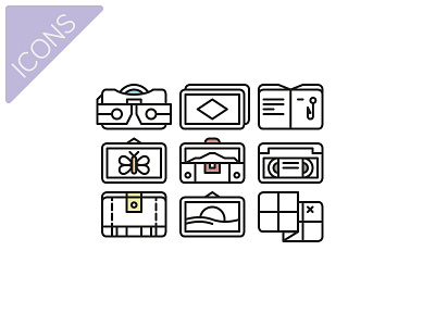 Curiosities Icon Set