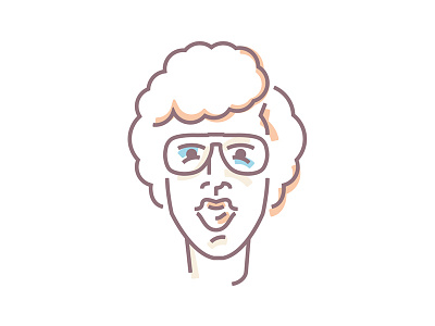 Heck Yes! avatar doodle icon illustration napoleon dynamite