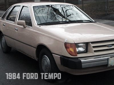 1984 Tempo 1984 ford rustbucket tempo