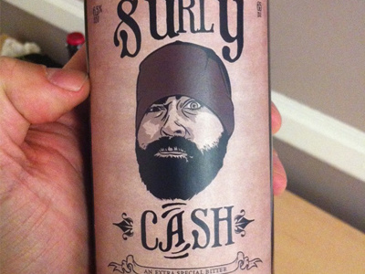Finished Product @ccashdollar beer bottle surlycash