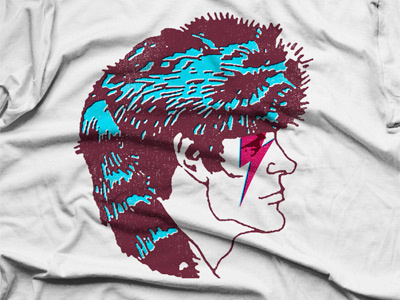 Davy Crockett Bowie tshirt