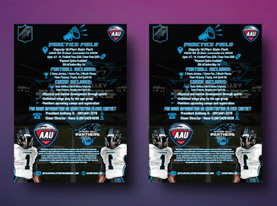 FootBall Game Flyer Template