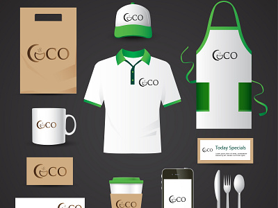COCO branding design graphic design illustration logo