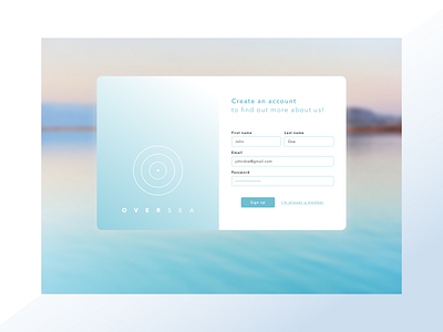 Daily UI / Sign up