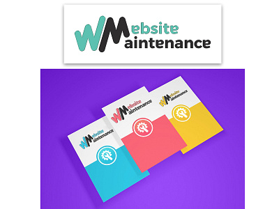 Website Maintenance Logo branding design logo