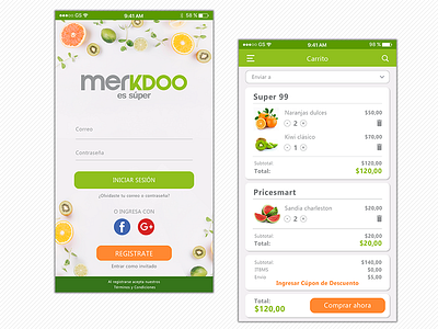 MerkDoo - App design e-commerce android app design ecommerce ios materialdesign