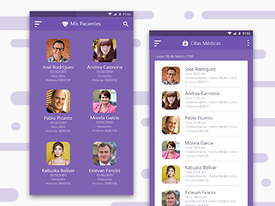 App of medical appointments android app design ecommerce ios materialdesign