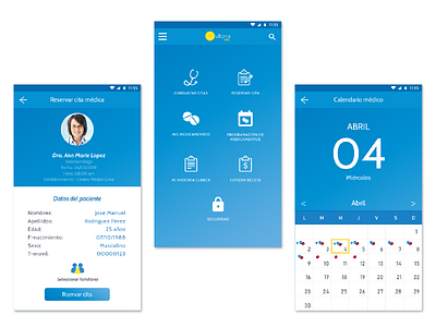 Medical appointments app