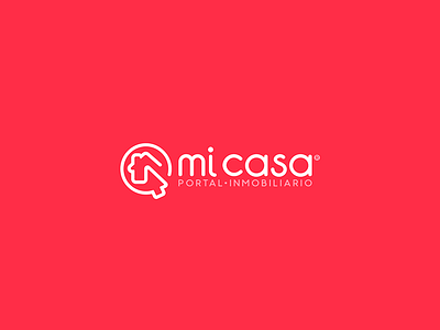 Mi Casa arrow brand branding casa house logo mi