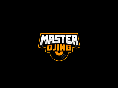 Master Djing bien brand branding dj djing logo logodesign master venezuela