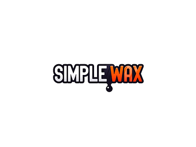 Simple Wax brand branding logo logodesign simple venezuela wax