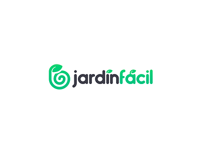 Jardín Fácil brand branding easy facil garden jardin logo logodesign venezuela