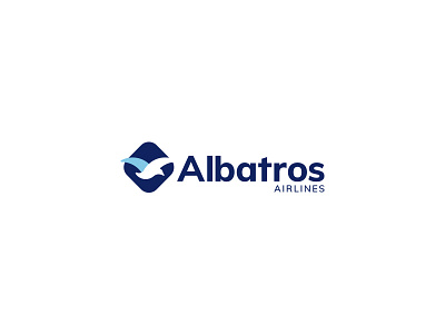 Albatros Airlines airlines albatros bird brand branding logo logodesign venezuela