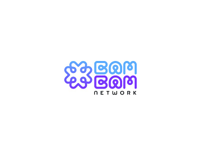 Bam Bam Network bam brand branding chile design germany logo logodesign network venezuela
