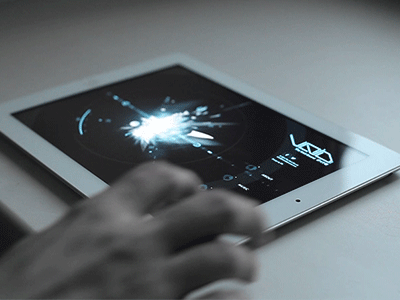 /prototype.website _void.snd cyberpunk gui hud ipad laser mockup sci fi site ui ux void web