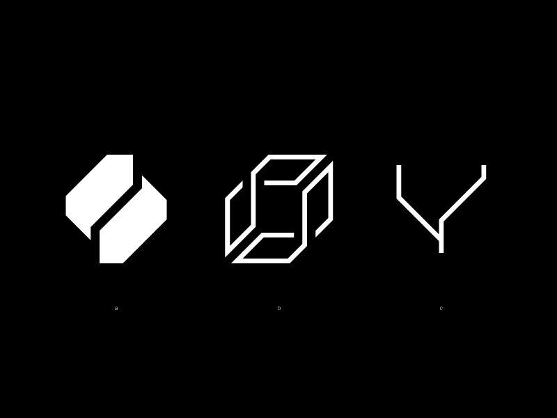 ΛBSTRCT_LGTPS abstract clean cyberpunk form futuristic geometry logo sci fi shape techno topology vector