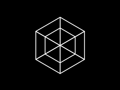 _orthogonal/hyper.cube³ 3d c4d design geometry graphic design grid hypercube motion motion graphics orthogonal tesseract wireframe