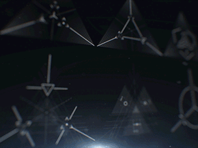 d_∆.8tr[pt] black cyberpunk digital art geometry glitch graphics high tech mapping octahedron sci fi triangle ∆