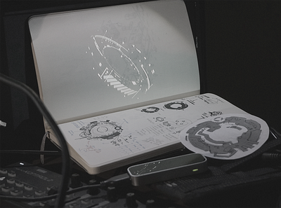 Линия 24 art cyberpunk digital digital art fui high tech hud interactive projection projector realtime sci fi ui video