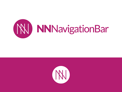 NNNavigationBar Logo Design app bar branding contribution contributor design graphic graphics icon identity illustration logo navigation navigation bar nnnavigationbar utopian vector