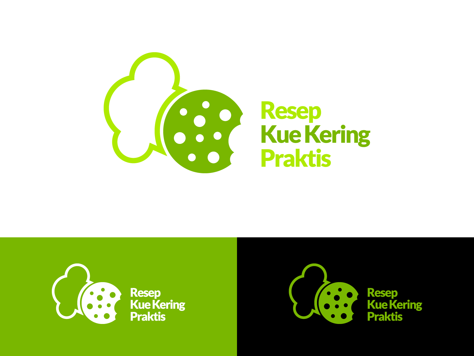 Resep Kue Kering Praktis Logo Design by Anhar Ismail on 